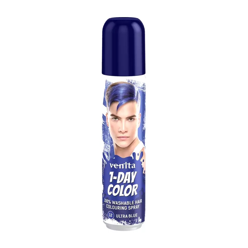 Venita 1-Day Color Spray pentru păr 12 Ultra Blue