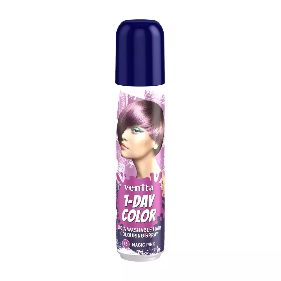 Venita 1-Day Color Spray pentru păr 13 Magic Pink