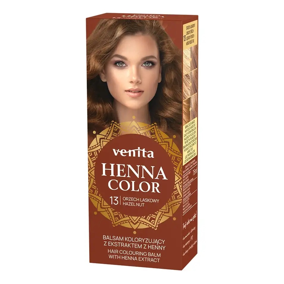 Venita Henna Color Loțiune pentru colorarea părului cu extract de henna 13 alune
