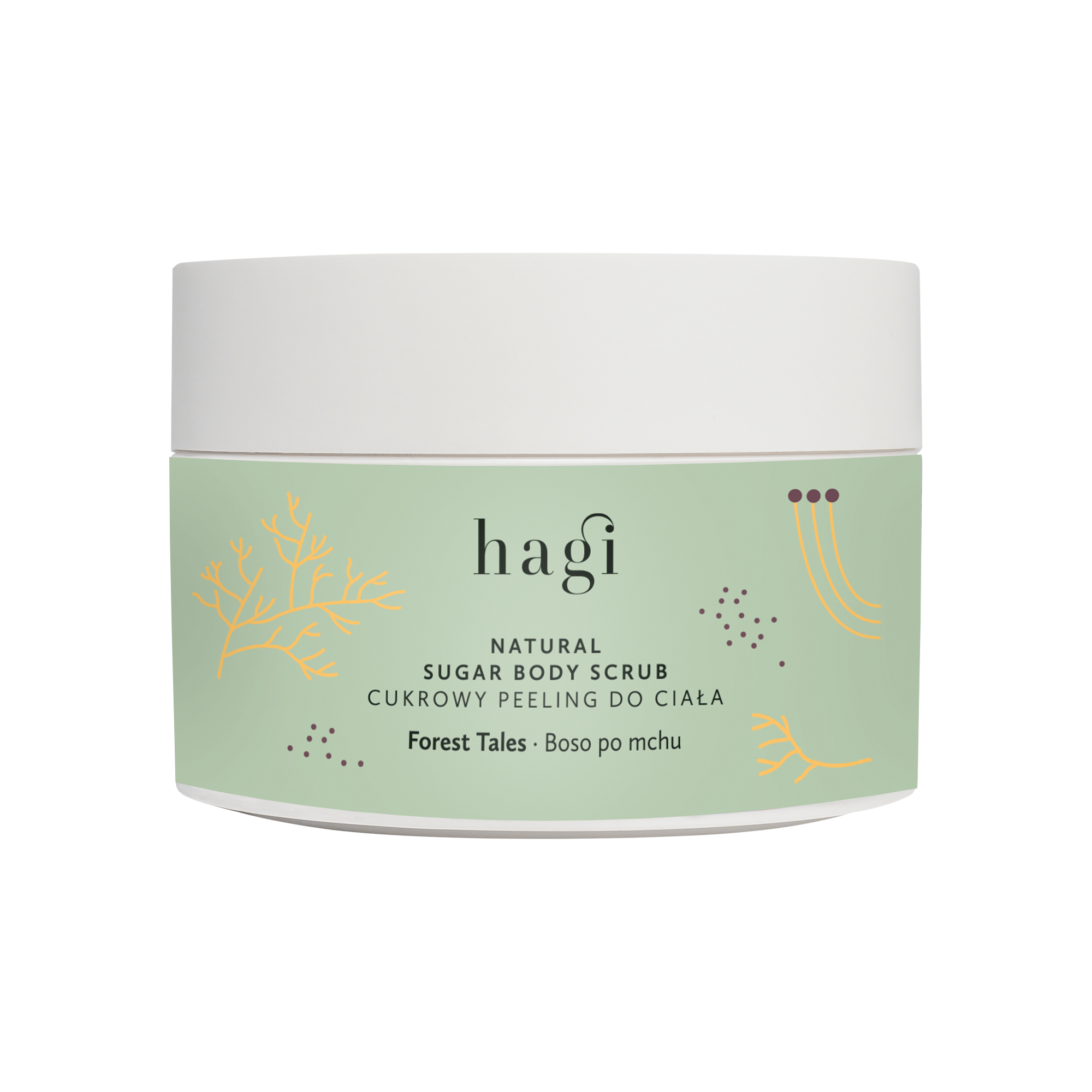 Hagi Natural Sugar Body Scrub Boso po Moss 200g