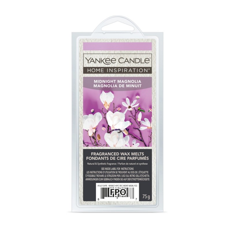 Yankee Candle Midnight Magnolia Wax