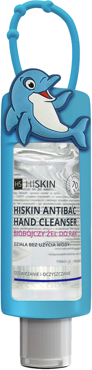 HISKIN Gel de mâini antibacterian Delfin 75ml
