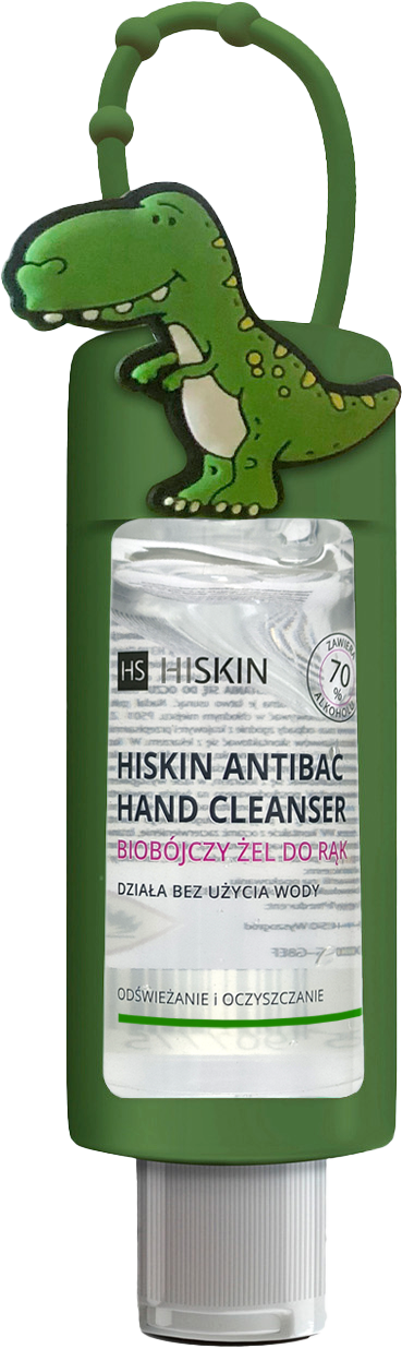 HISKIN Gel de mâini antibacterian Dinosaur 75ml