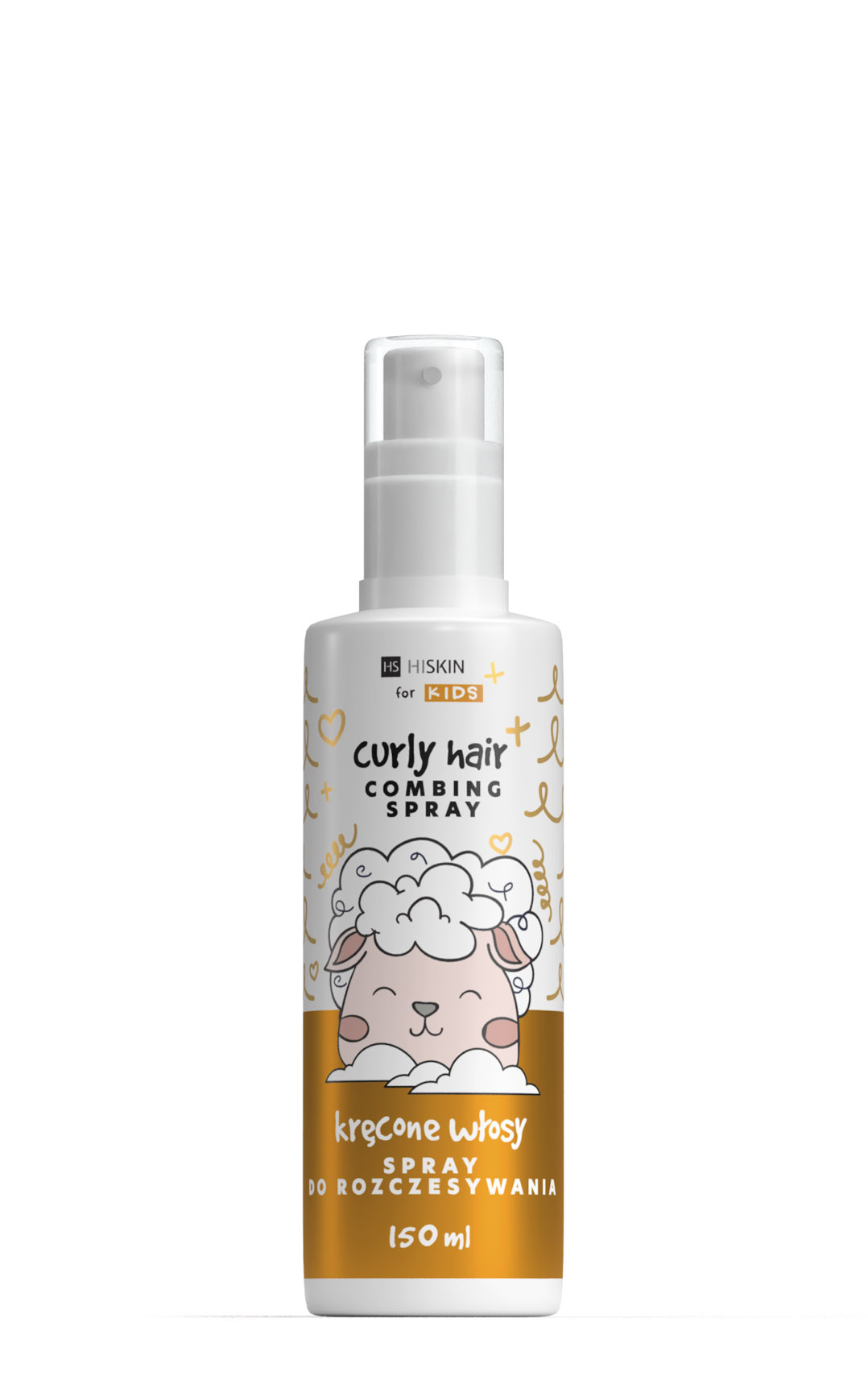 HISKIN pentru copii Spray de descurcare pentru păr creț 150ml