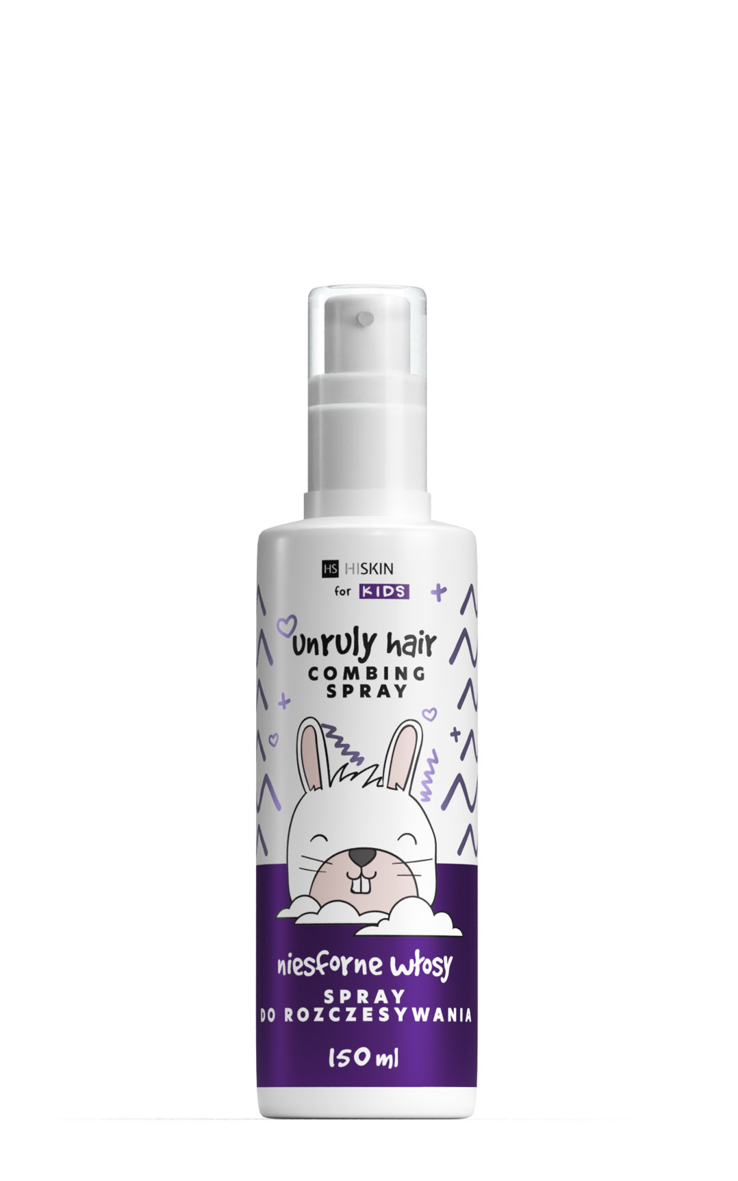 HISKIN pentru copii Spray de descurcare a părului rebel 150ml