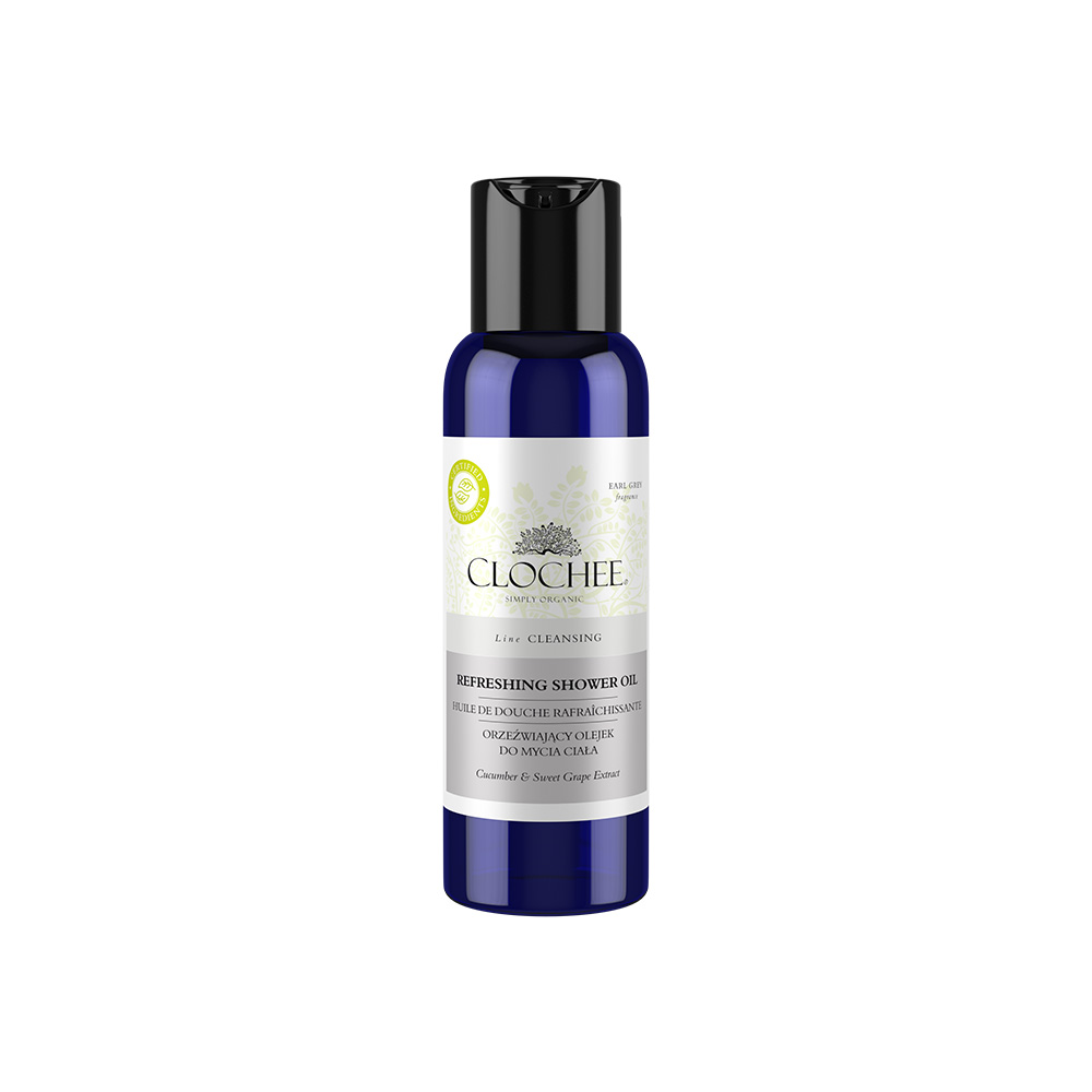 Clochee Refreshing Body Cleansing Oil Castravete și extract de struguri dulci 100ml