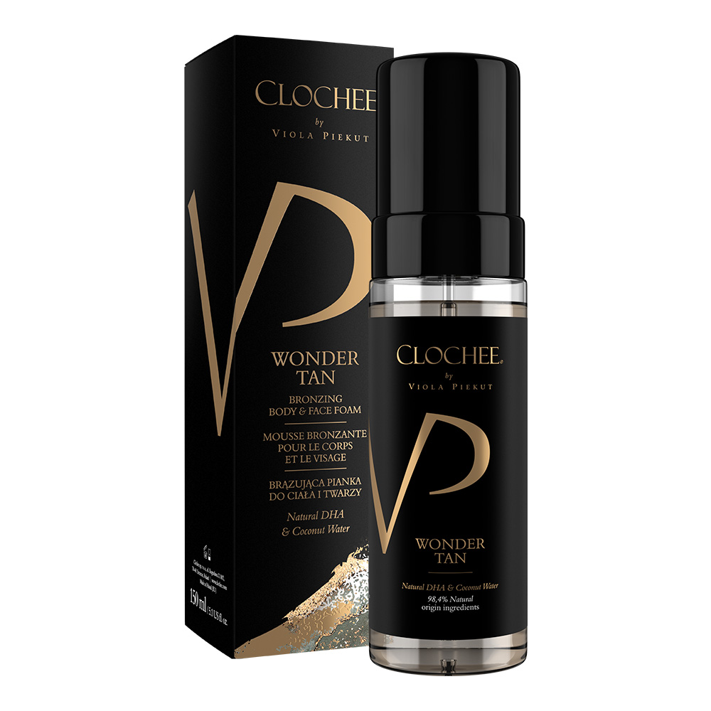Clochee by Viola Piekut Spumă bronzantă pentru corp și față 150ml