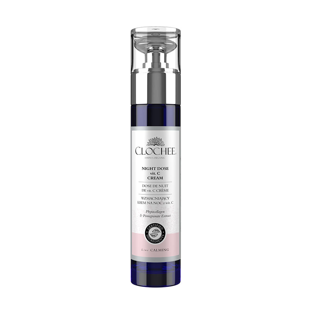 Clochee Cremă de noapte fortifiantă cu vitamina C 50ml