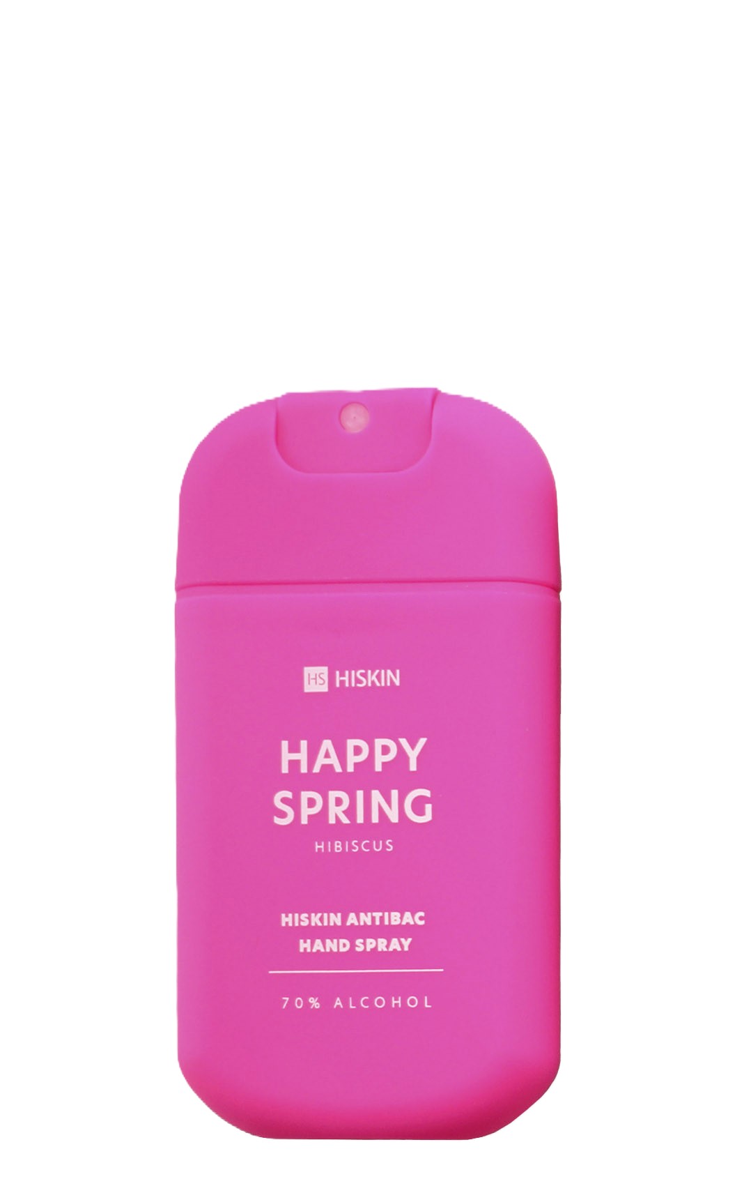 HISKIN Spray dezinfectant pentru mâini Happy Spring Hibiscus 30ml