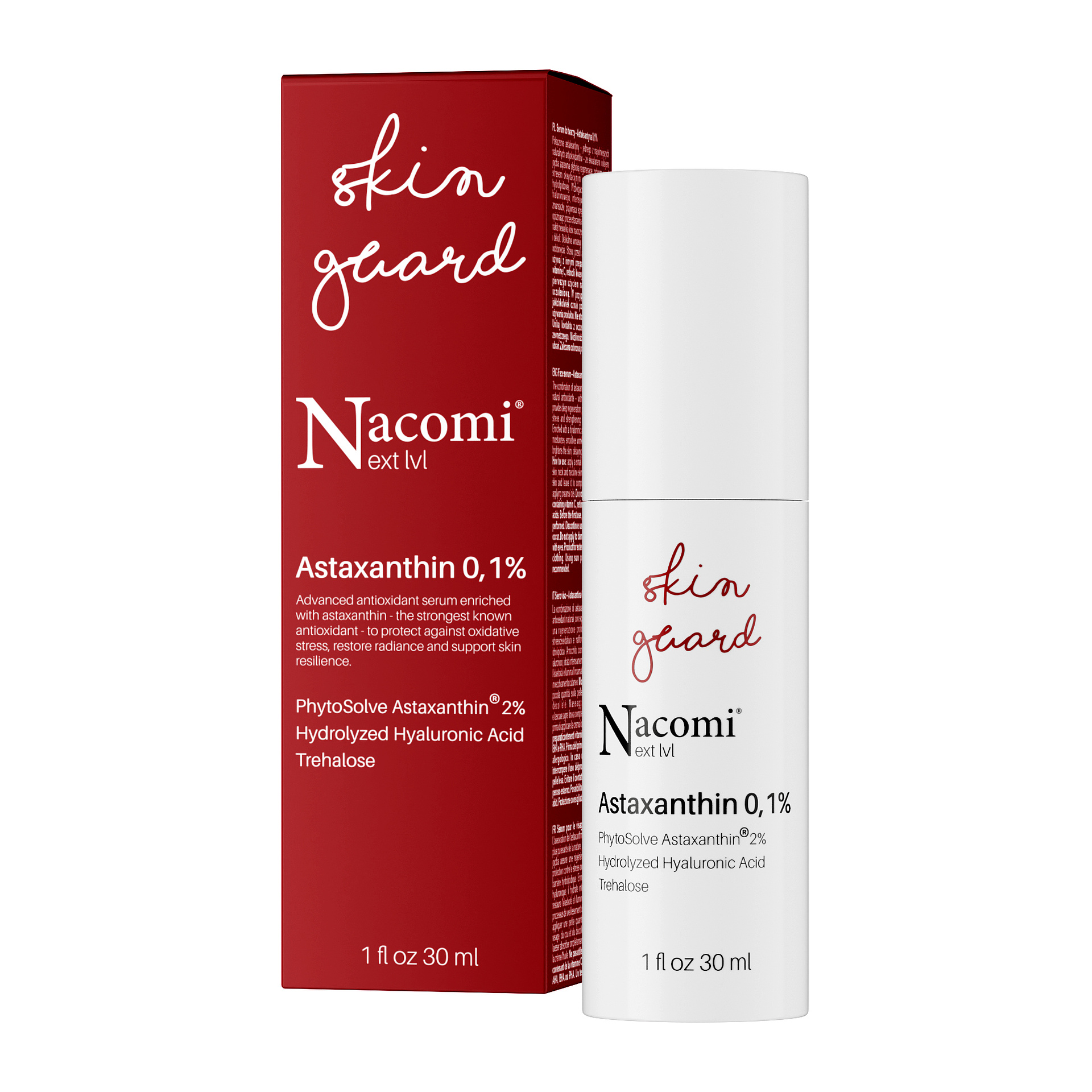 Nacomi Next Lvl Face Serum Astaxanthin 0.1% 30ml