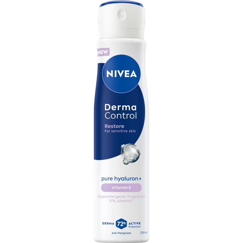 NIVEA Derma Control Restore Spray antiperspirant 250ml