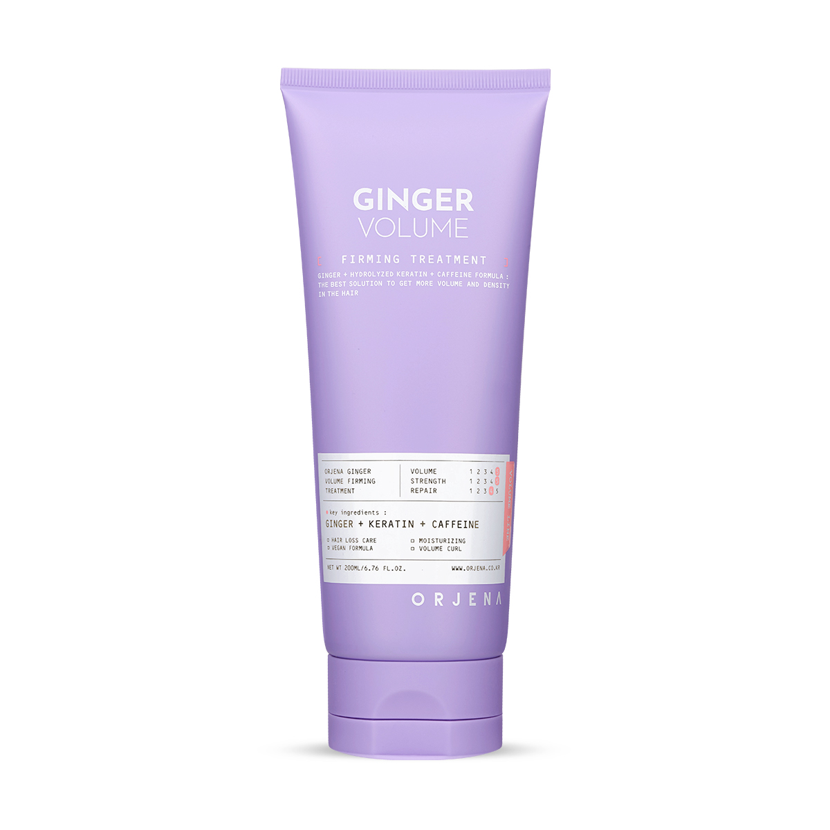ORJENA Balsam regenerant intensiv pentru păr cu volum de ghimbir și extract de ghimbir 200ml