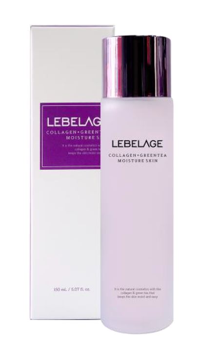 Lebelage Tonic hidratant pentru față cu colagen și extract de ceai verde 150ml