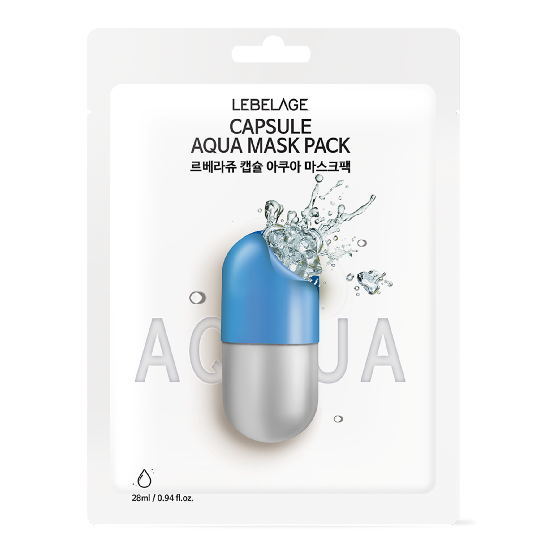 Lebelage Capsule Aqua Mask Mască hidratantă
