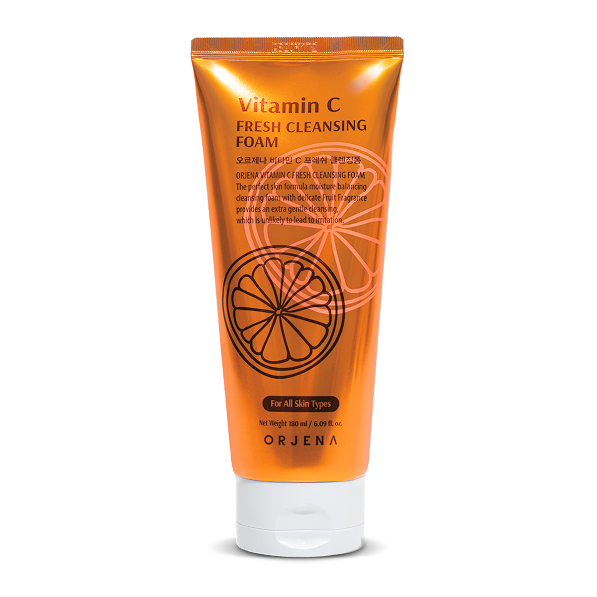 ORJENA Vitamin C Purifying Facial Cleansing Foam with Vitamin C 180ml