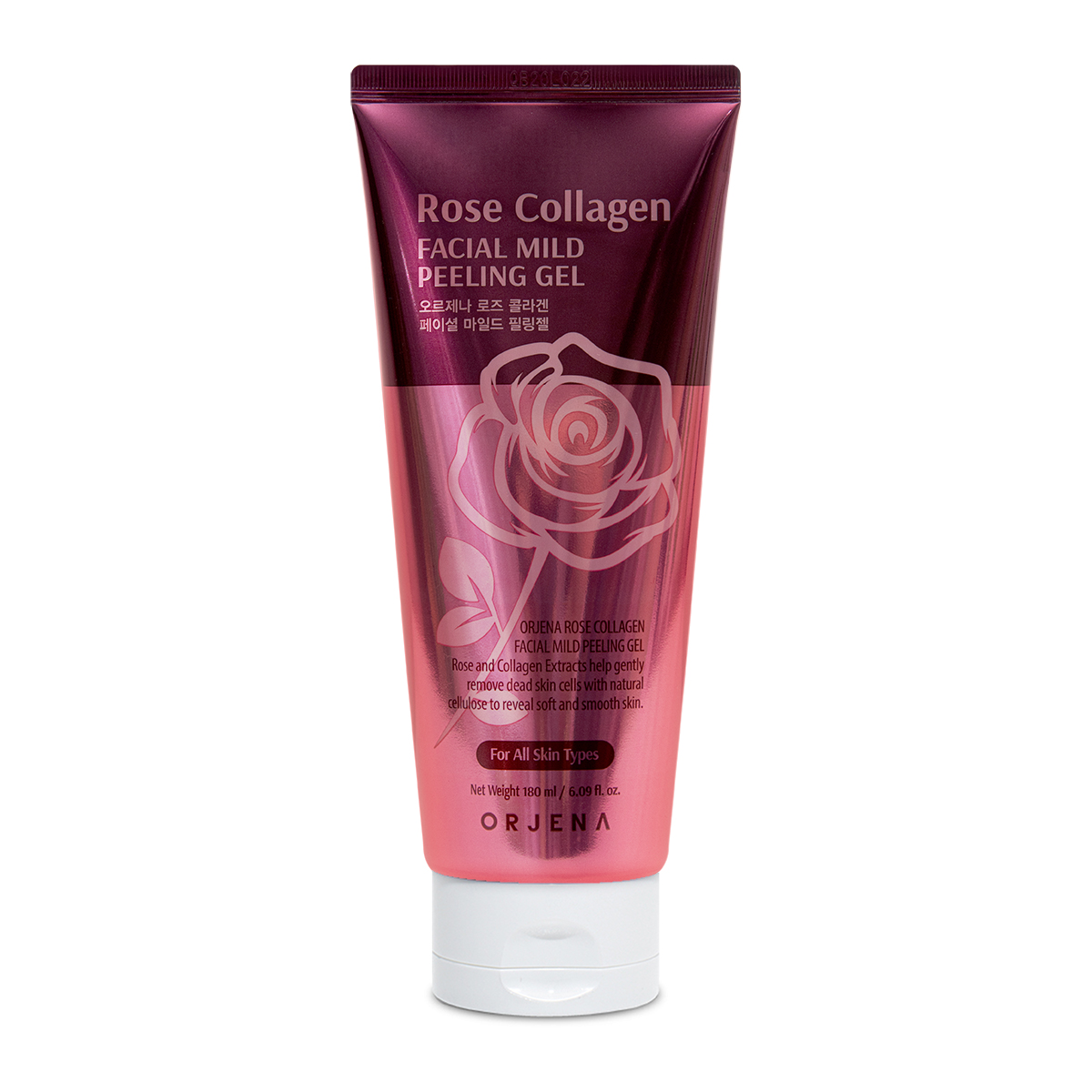 ORJENA Rose Collagen Gentle Face Peeling Gel 180ml