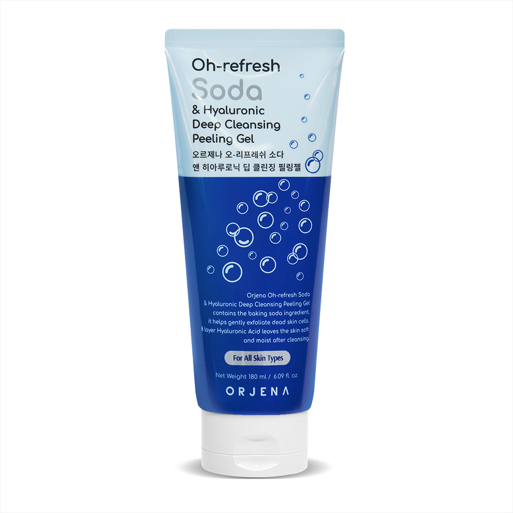 ORJENA Oh-Refresh Soda & Hyaluronic Gentle Face Wash 180ml