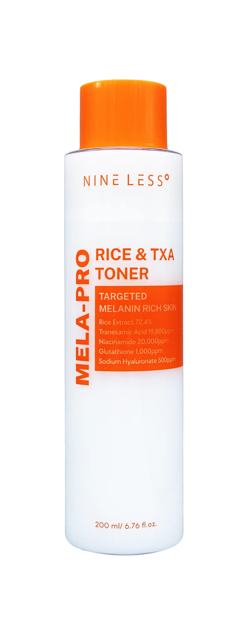 Nine Less Mela-Pro Tonic facial cu acid tranexamic 200ml