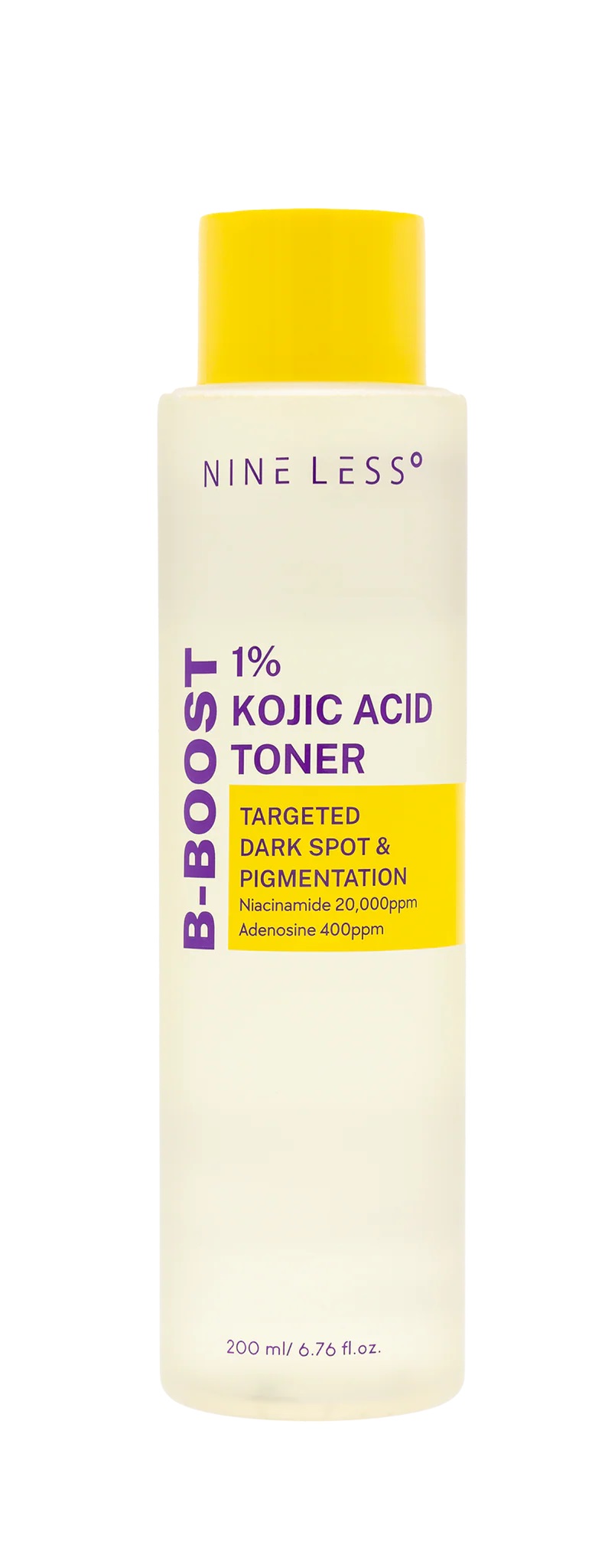 Nine Less B-Boost Face Tonic cu acid kojic 200ml