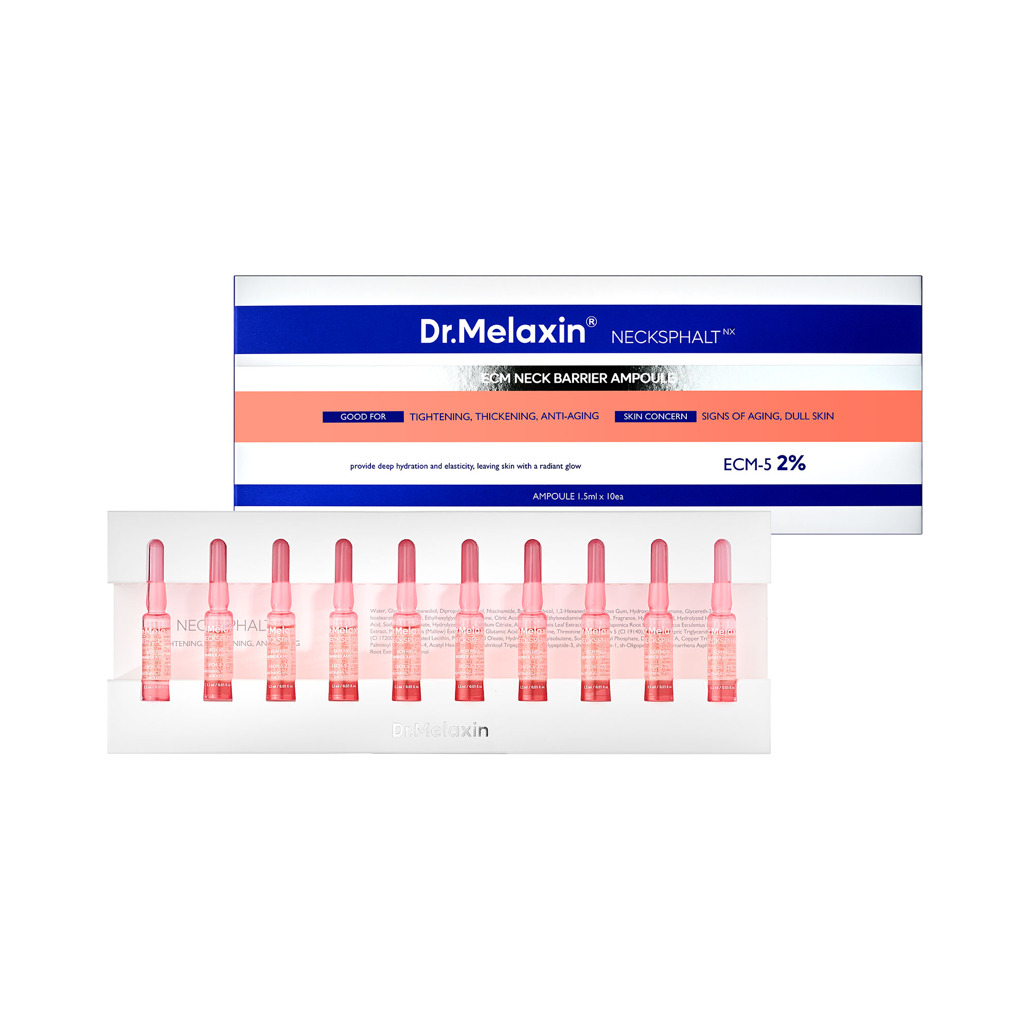 Dr.Melaxin Necksphalt Line Neck Skin Care Ampoule