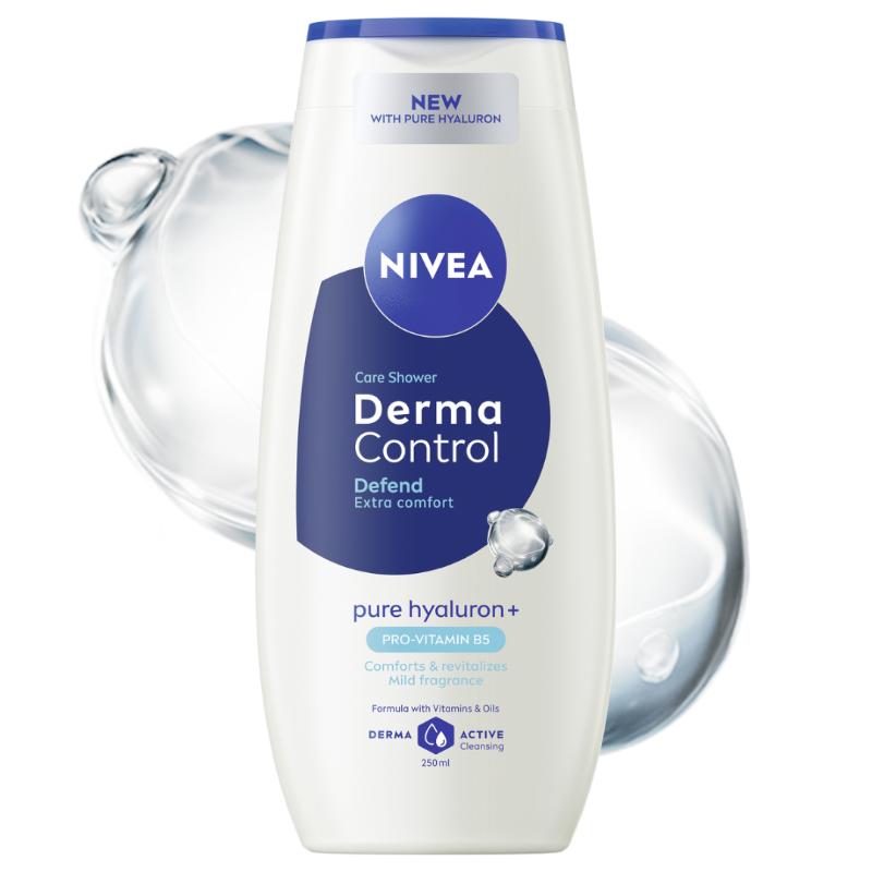 Gel de duș NIVEA Derma Control Defend 250ml