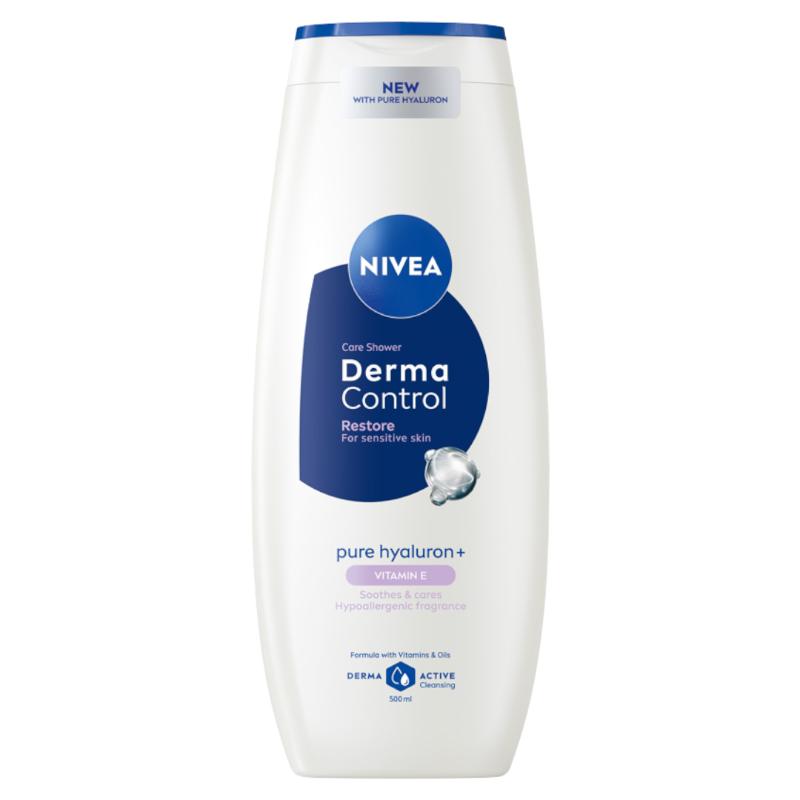 NIVEA Derma Control Restore Gel de duș 500ml