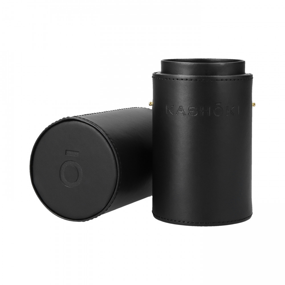 KASHŌKI Tub pentru pensula de machiaj negru