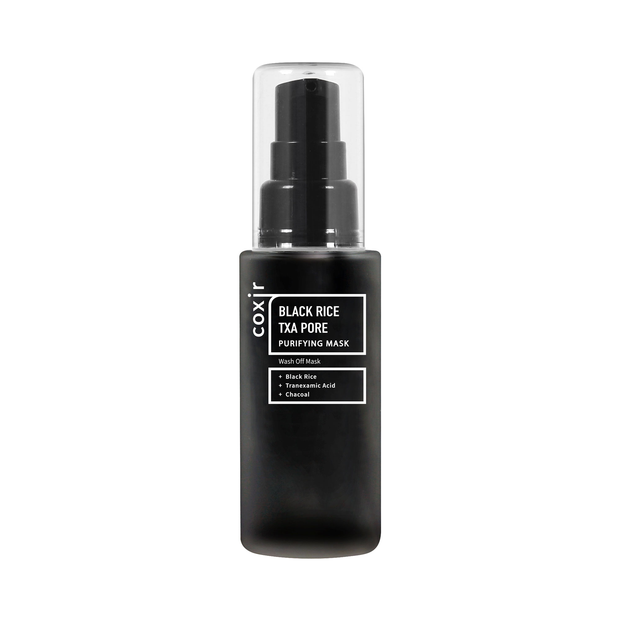 Coxir Black Rice TXA Mască de purificare a porilor cu orez negru și acid tranexamic 50ml