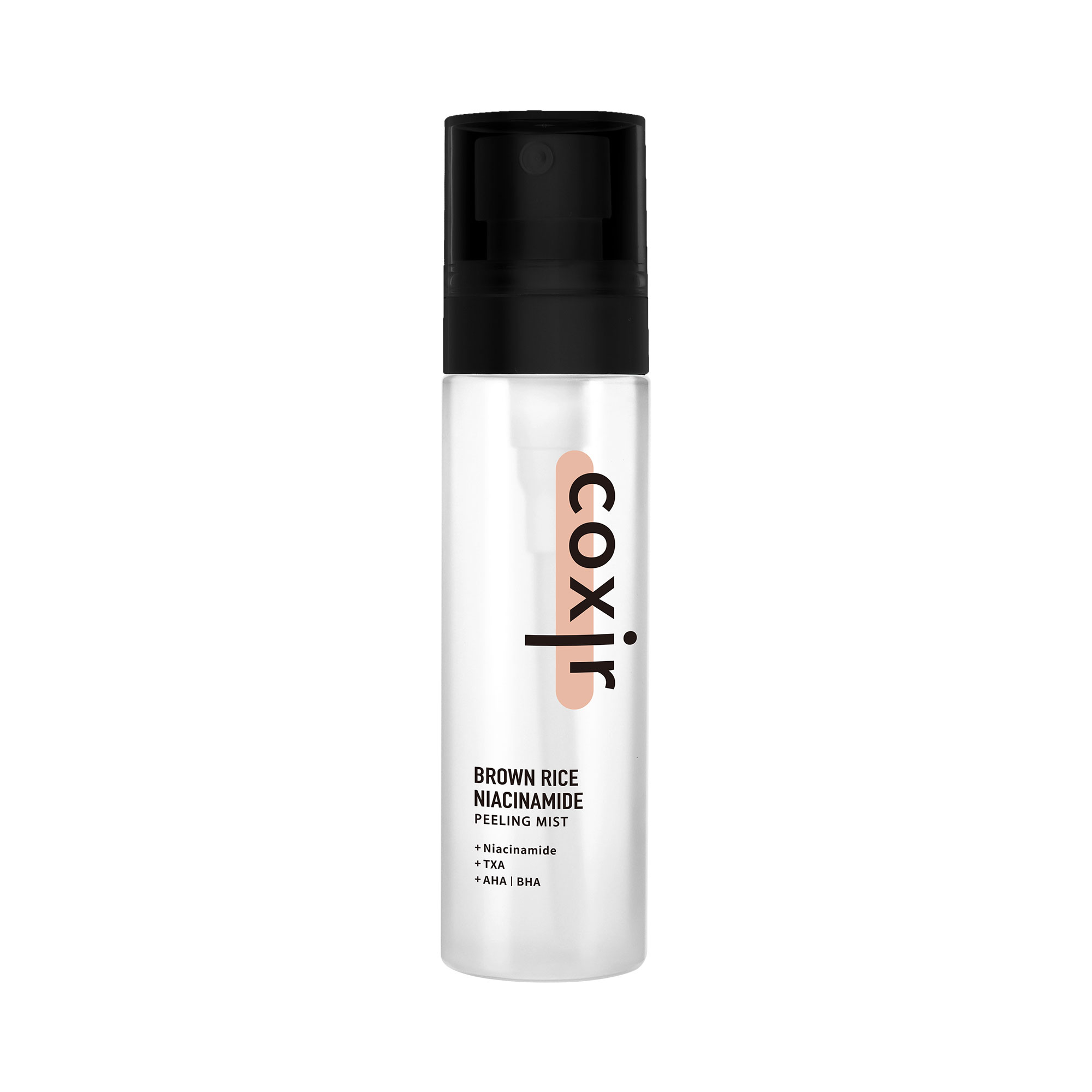 Brumă de peeling hidratantă Coxir cu Nicynamide și orez brun 80ml