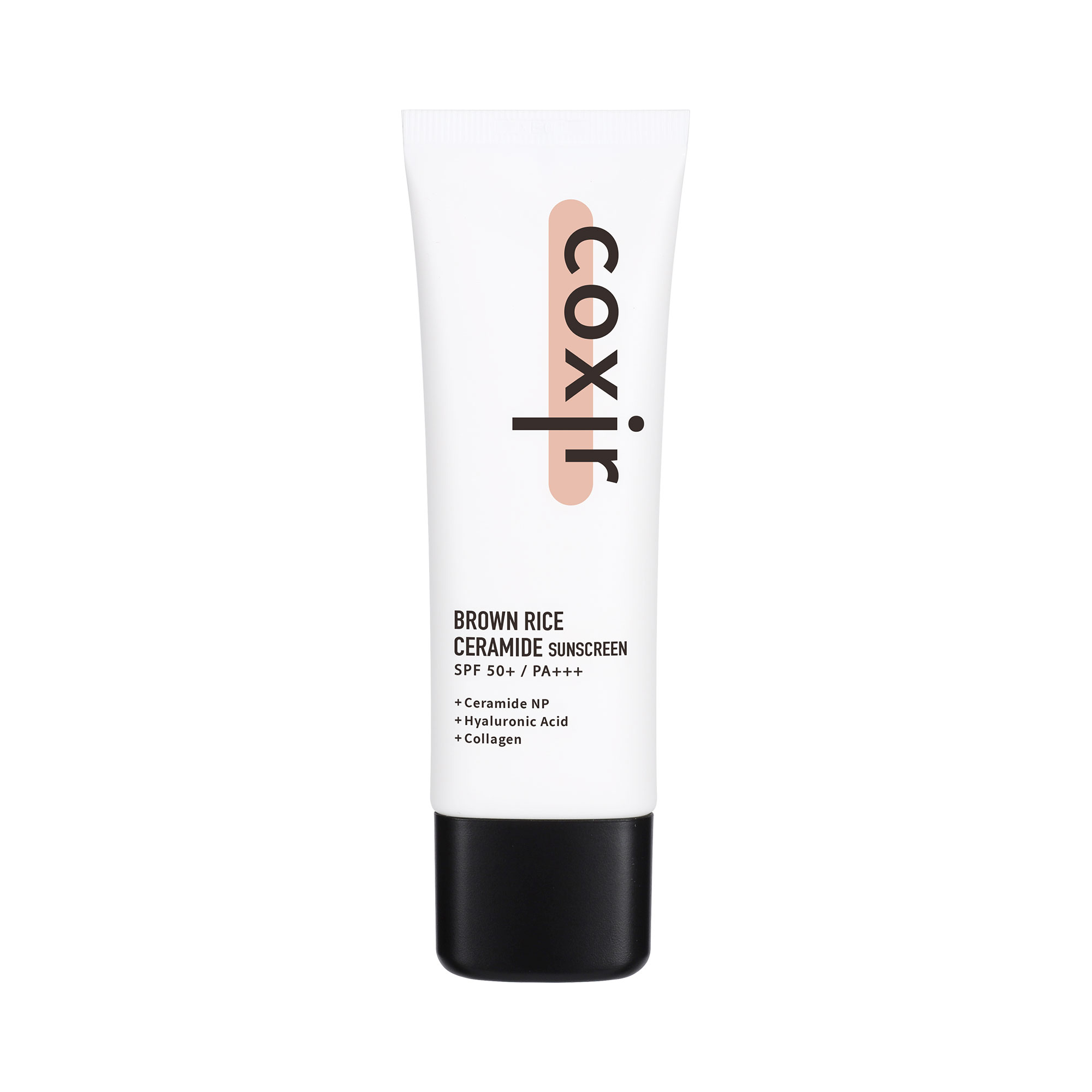 Coxir Brown Rice Ceramide Cremă de protecție solară cu SPF50+ PA+++ 50ml