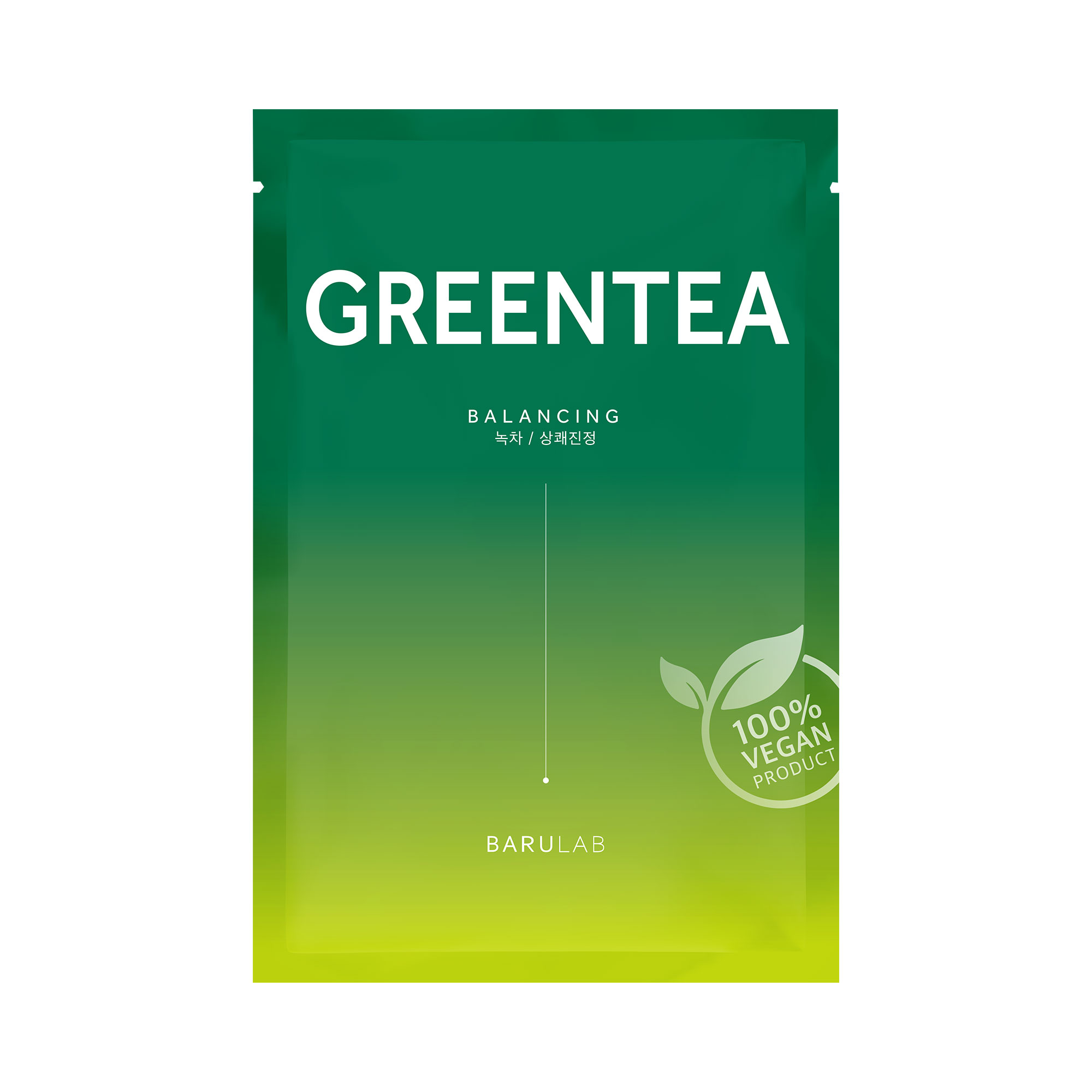 Barulab Mască hidratantă cu extract de ceai verde