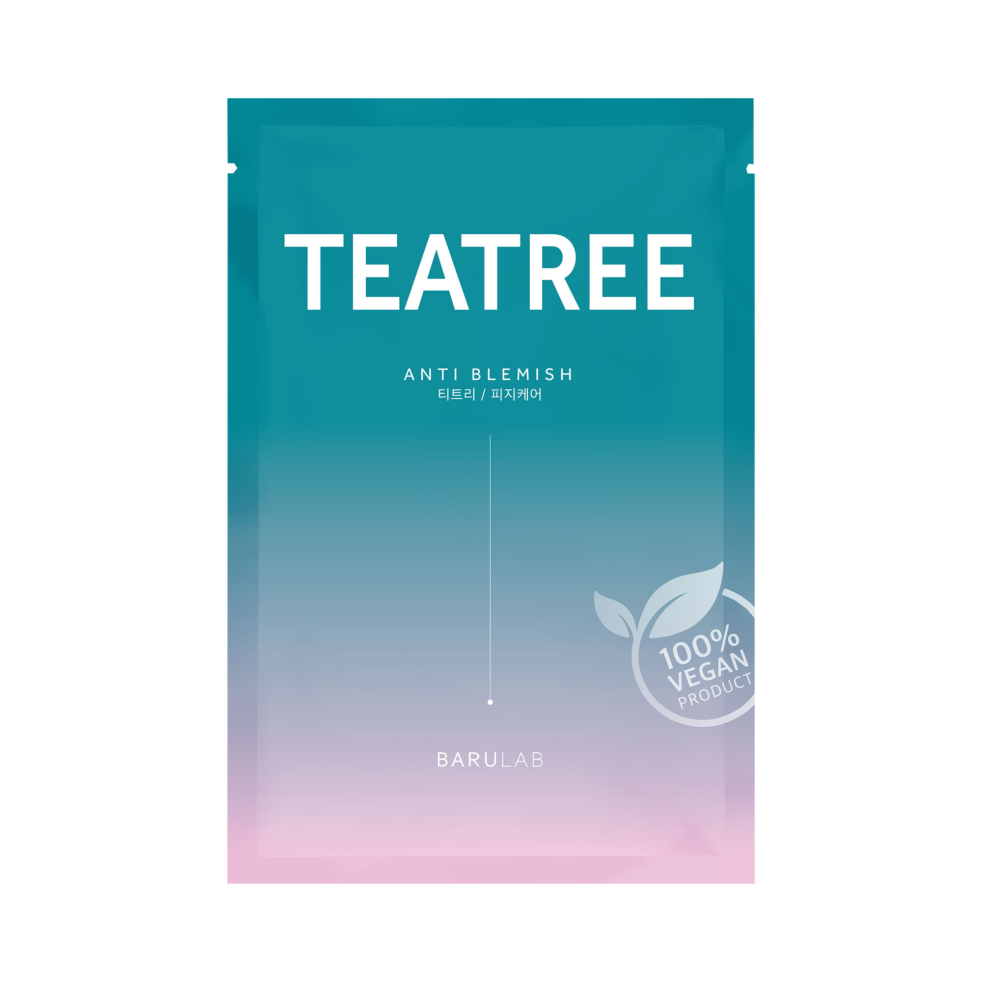 Barulab Sheet Mask cu extract de arbore de ceai