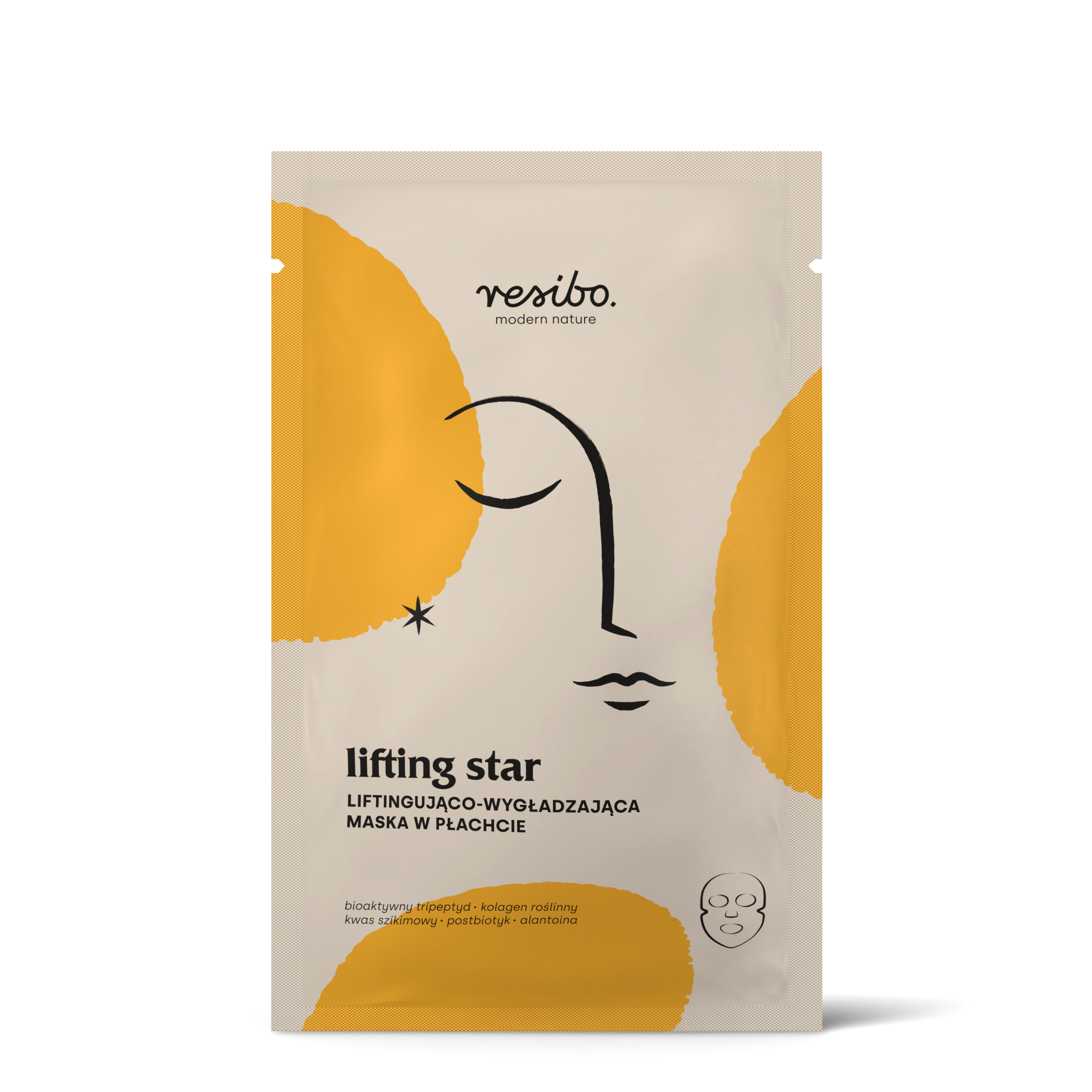 Resibo Lifting Star Mască de înălțare și netezire