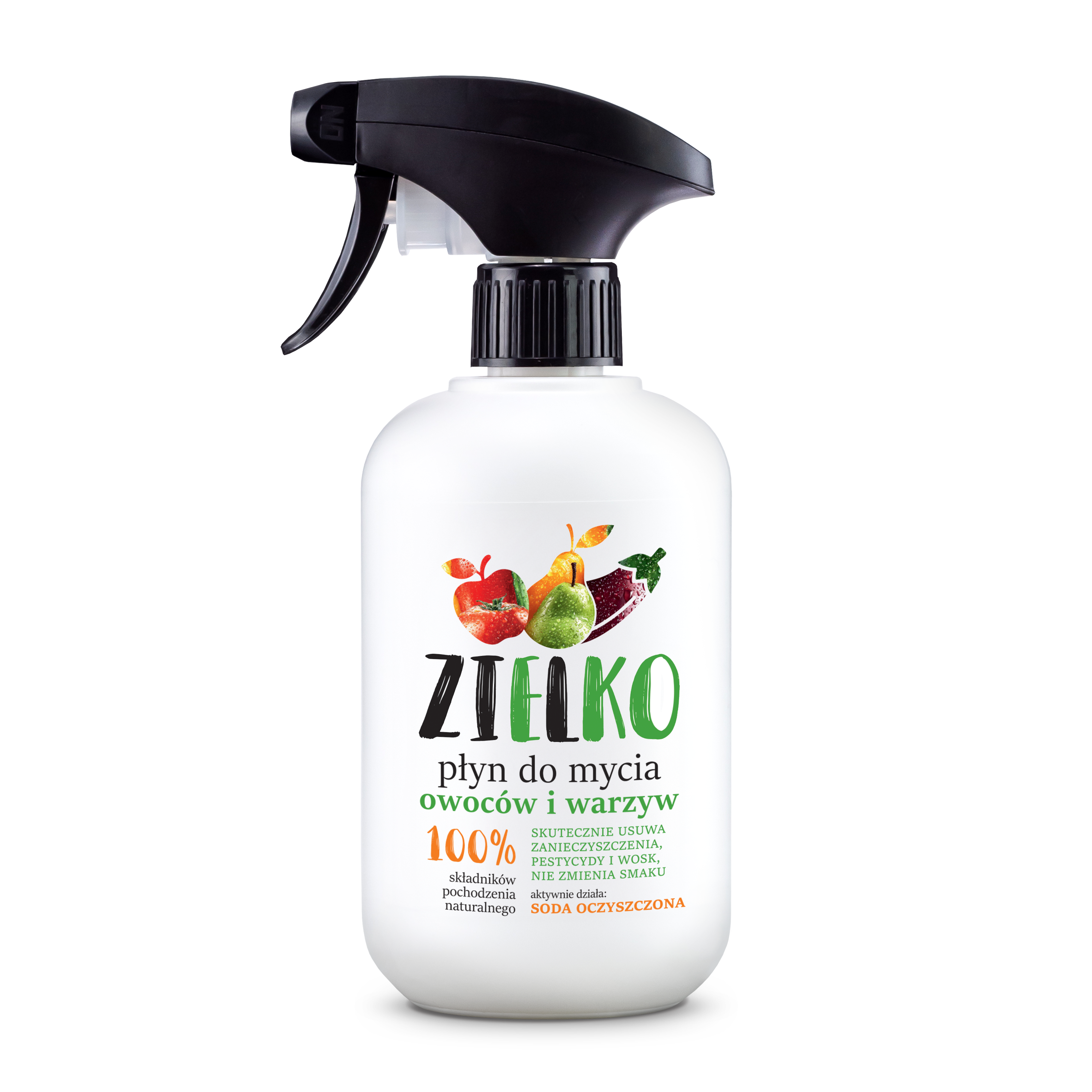 GREEN Lichid de spălat fructe și legume 500ml