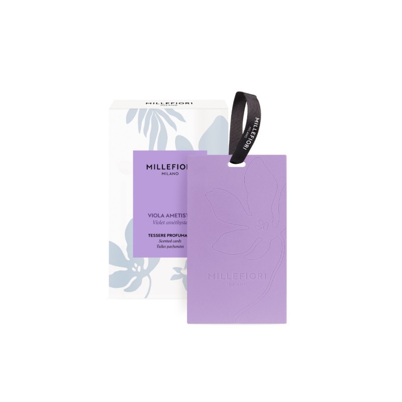 Millefiori Milano Parfum pandantiv Viola Ametista 3 piese