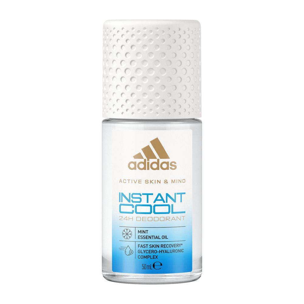 ADIDAS Active Skin & Mind Instant Cool Antiperspirant Roll-On 50ml