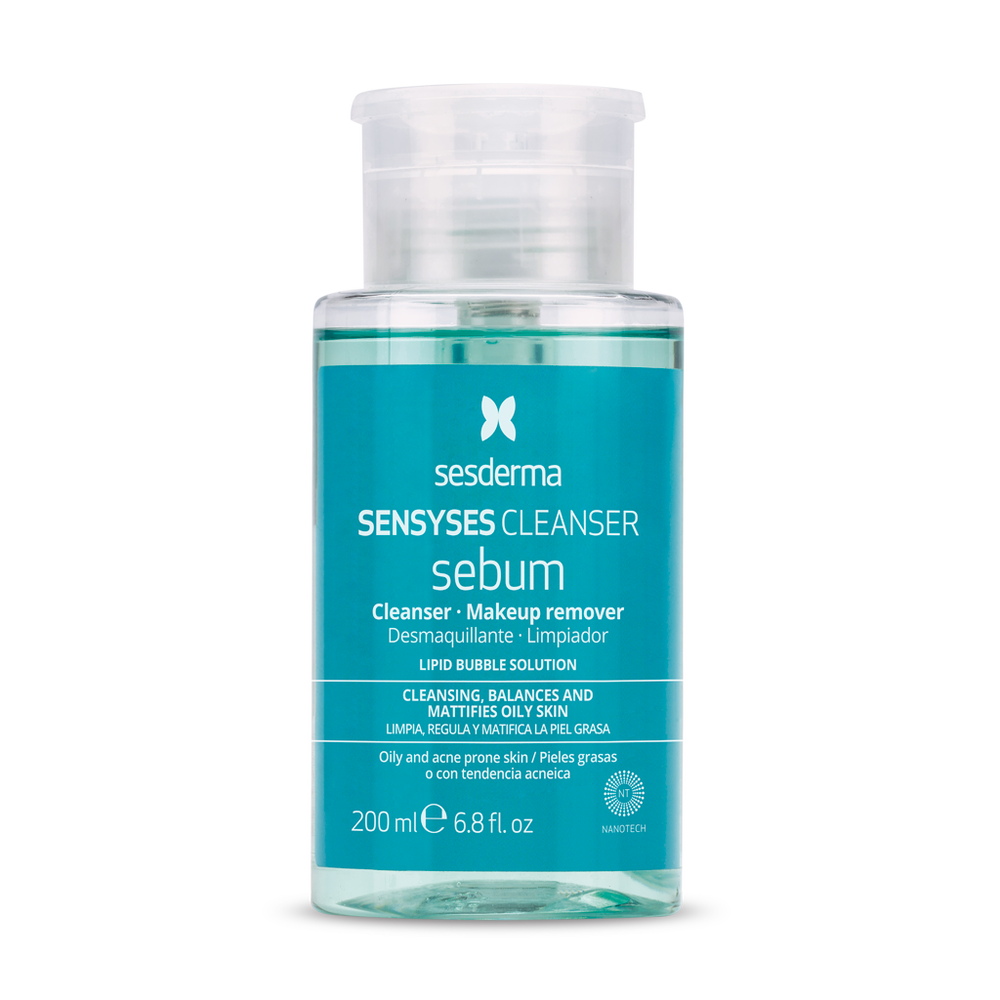 Sesderma Sensyses Sebum Cleanser Fluid de curățare care reglează excesul de sebum 200ml