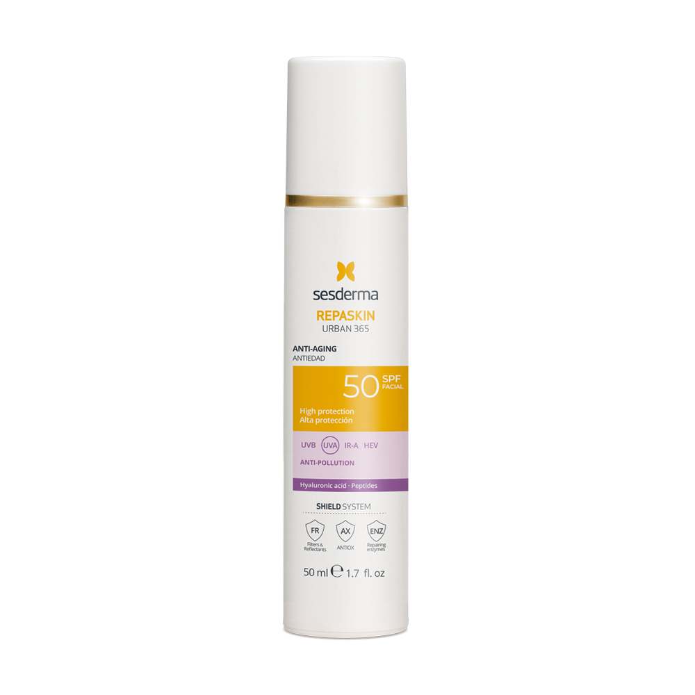 Sesderma Repaskin Urban 365 Cremă anti-îmbătrânire cu filtru SPF50 50ml