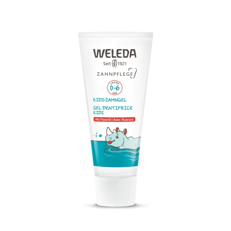 Weleda Fluoride Gel de curățare a dinților pentru copii 0-6 ani 50ml