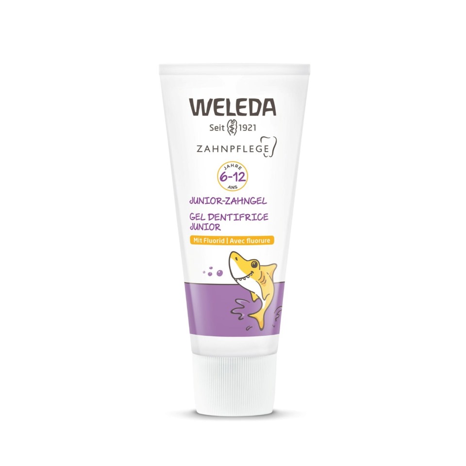 Weleda Fluoride Gel de curățare a dinților pentru copii 6-12 ani 50ml