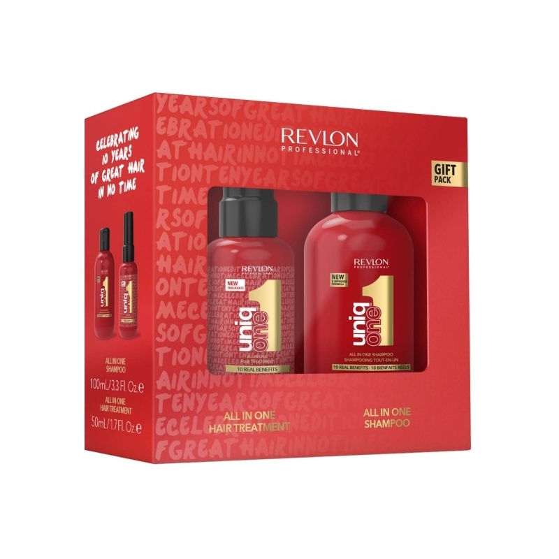 Revlon Professional Uniq One 10-in-1 Set mască de păr + șampon