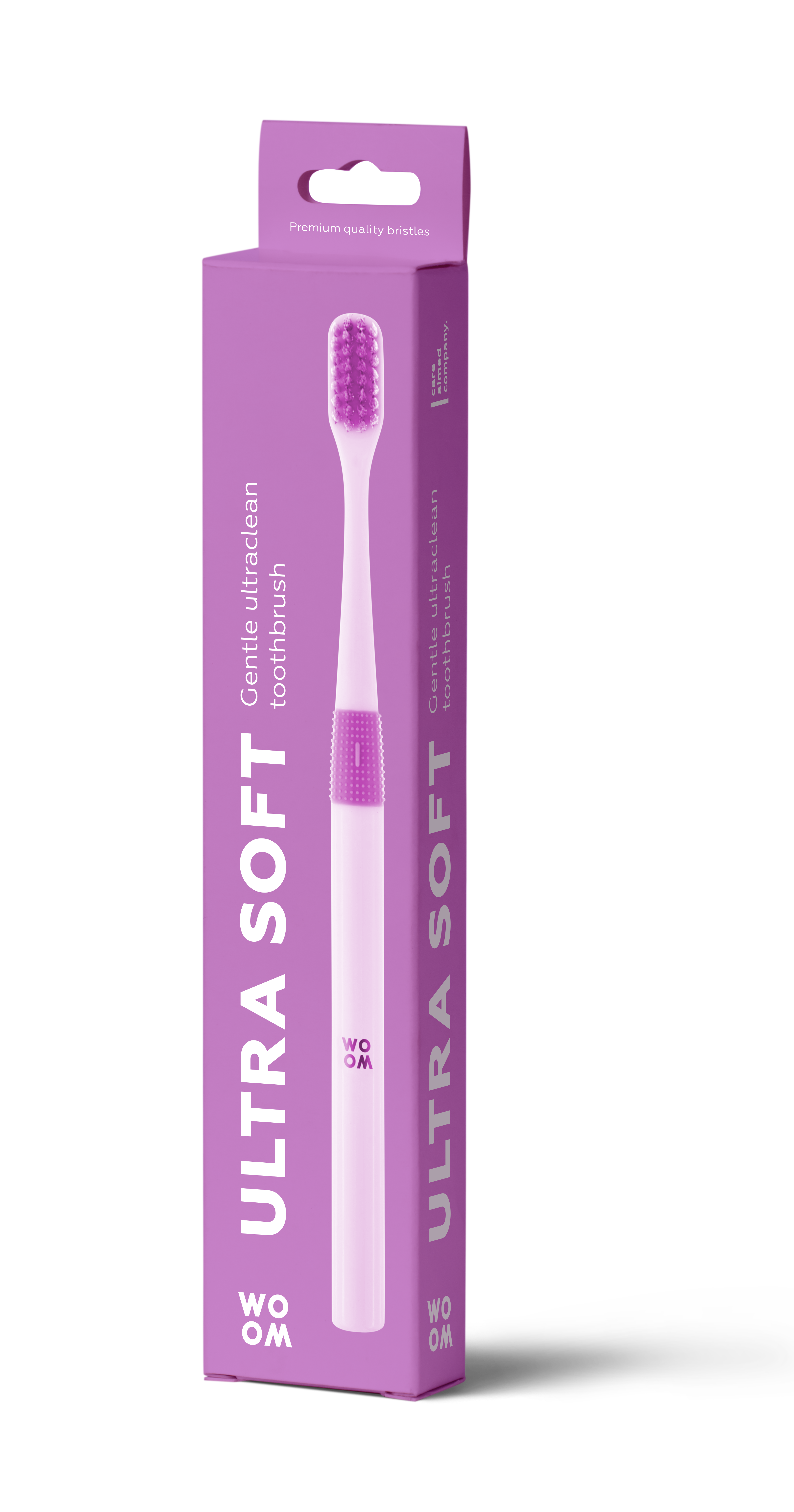 Periuță de dinți WOOM Ultra Soft Roz