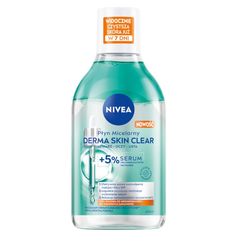 NIVEA Derma Skin Clear Loțiune micelară cu ser 5% 400ml