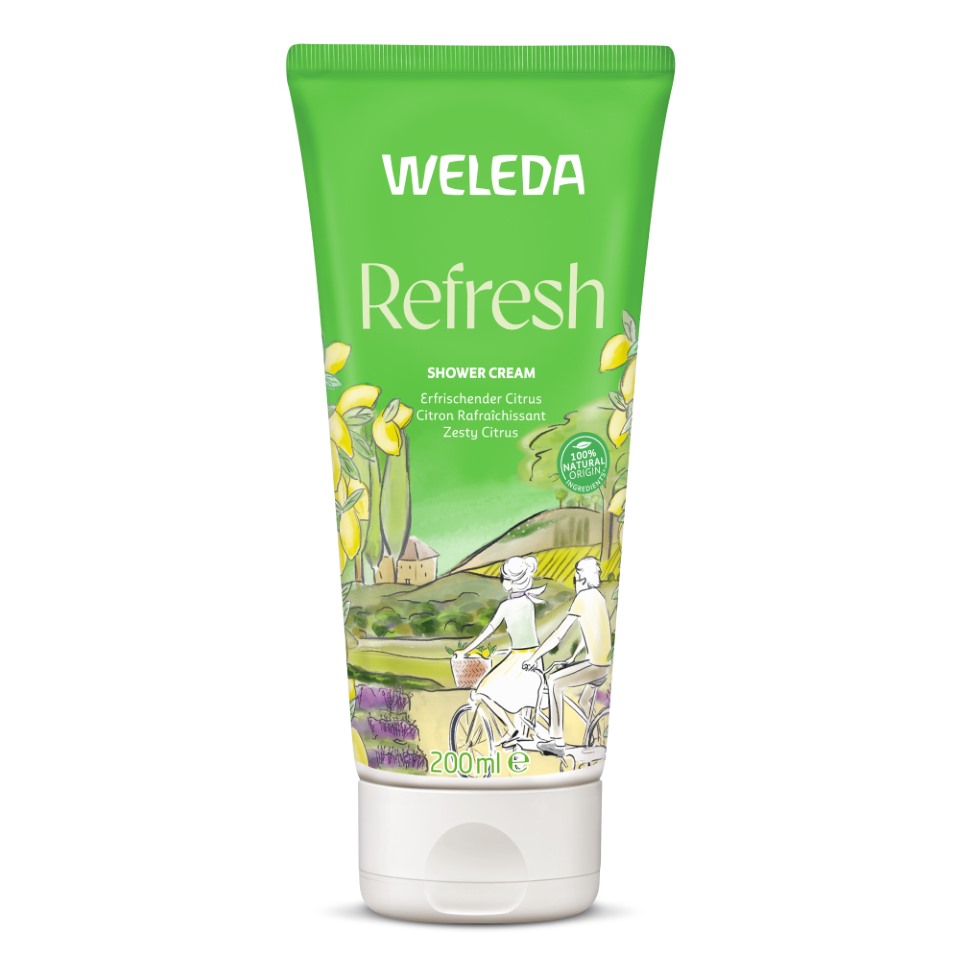Weleda Refresh Citrus Cream Loțiune de duș 200ml