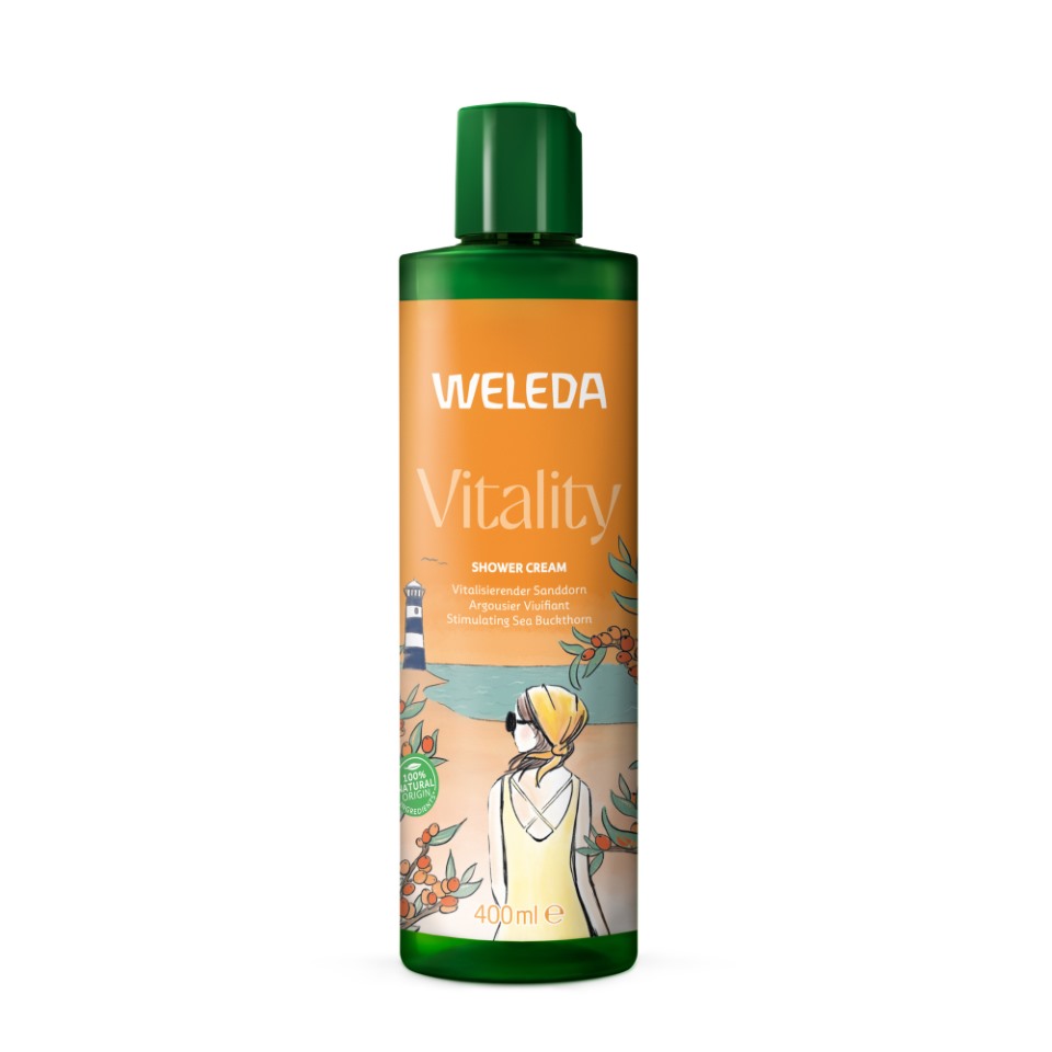 Weleda Vitality Loțiune cremoasă de duș cu cătină de mare 400ml