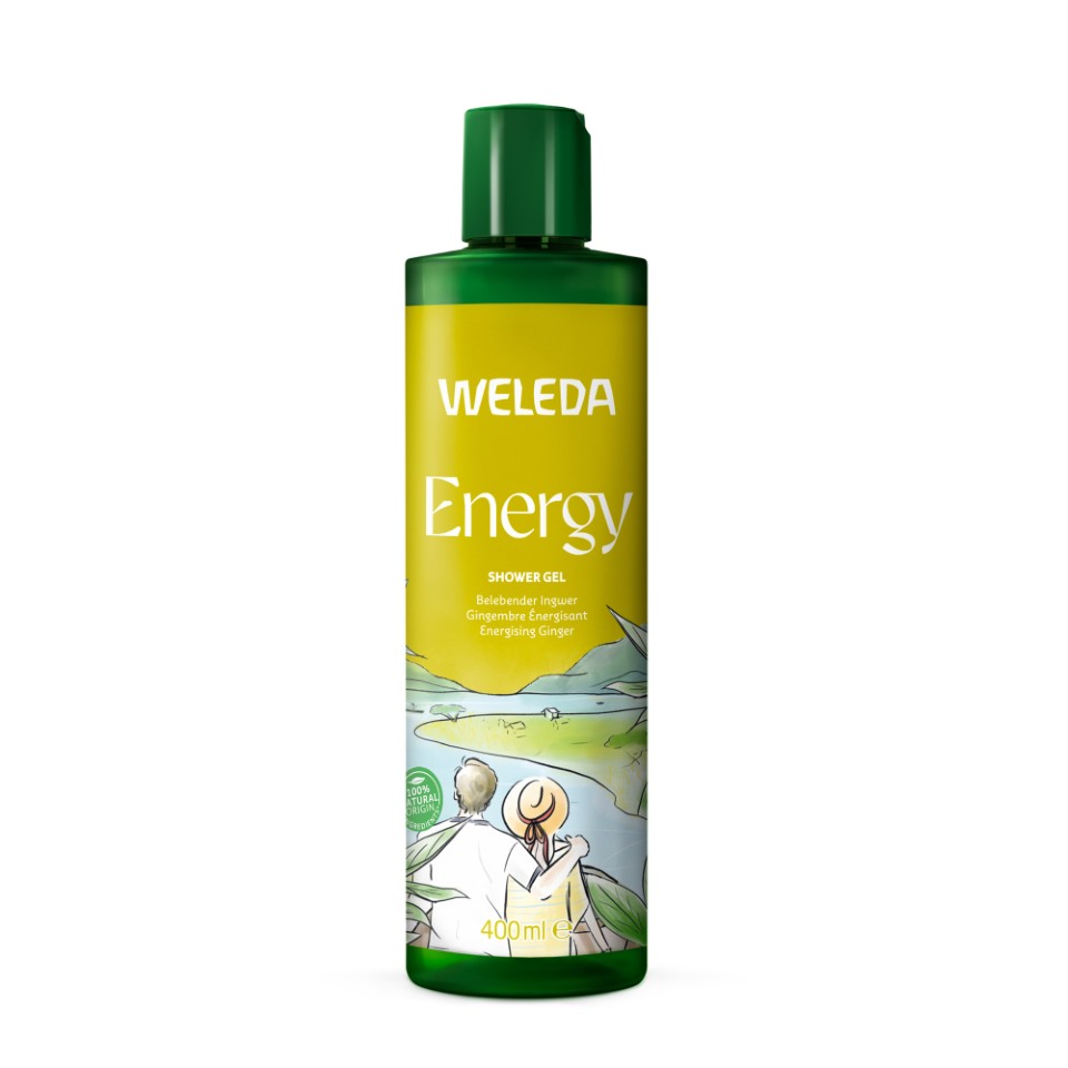 Weleda Energy Gel de duș cu ghimbir 400ml