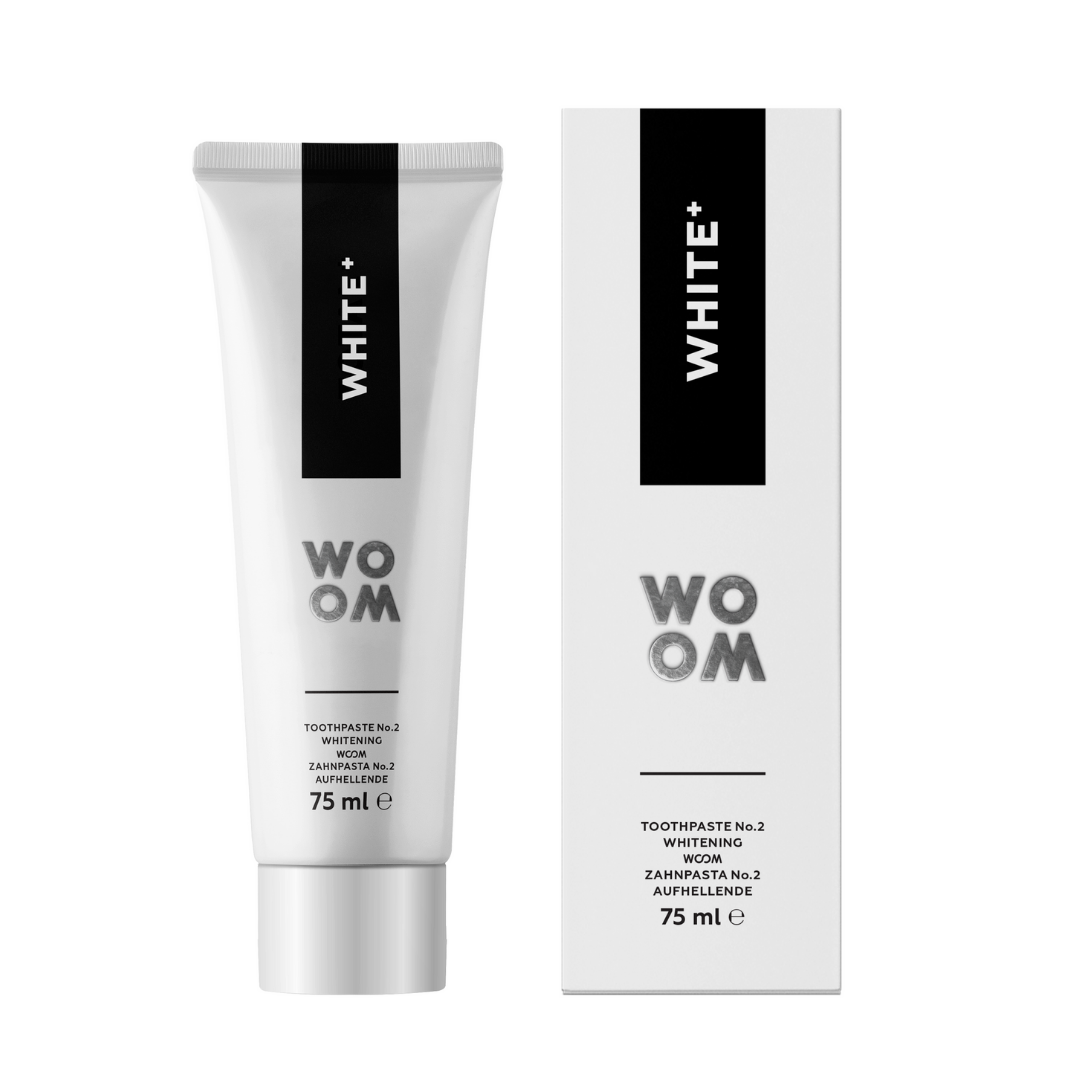WOOM White+ Pastă de dinți pentru albire intensivă 75ml