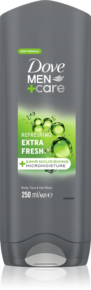 Dove Men + Care Gel de duș Extra Fresh 250ml