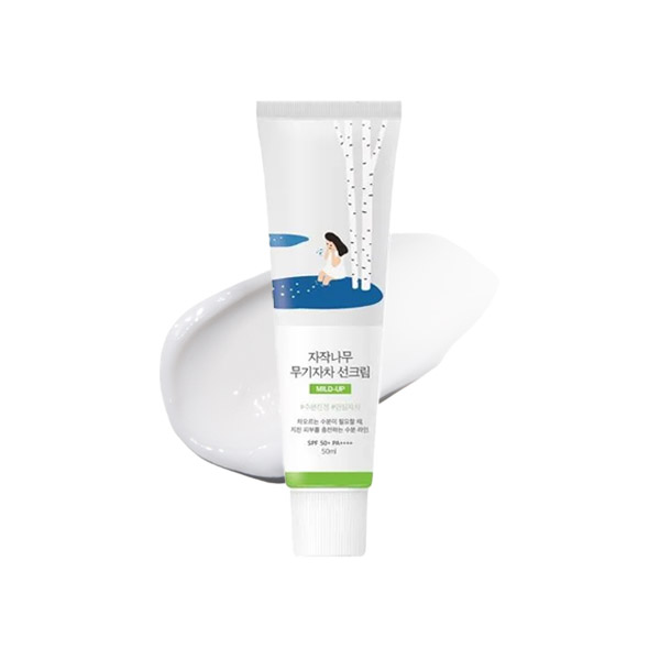 ROUND LAB Birch Juice Mild-Up Cremă cu filtru SPF50 50ml