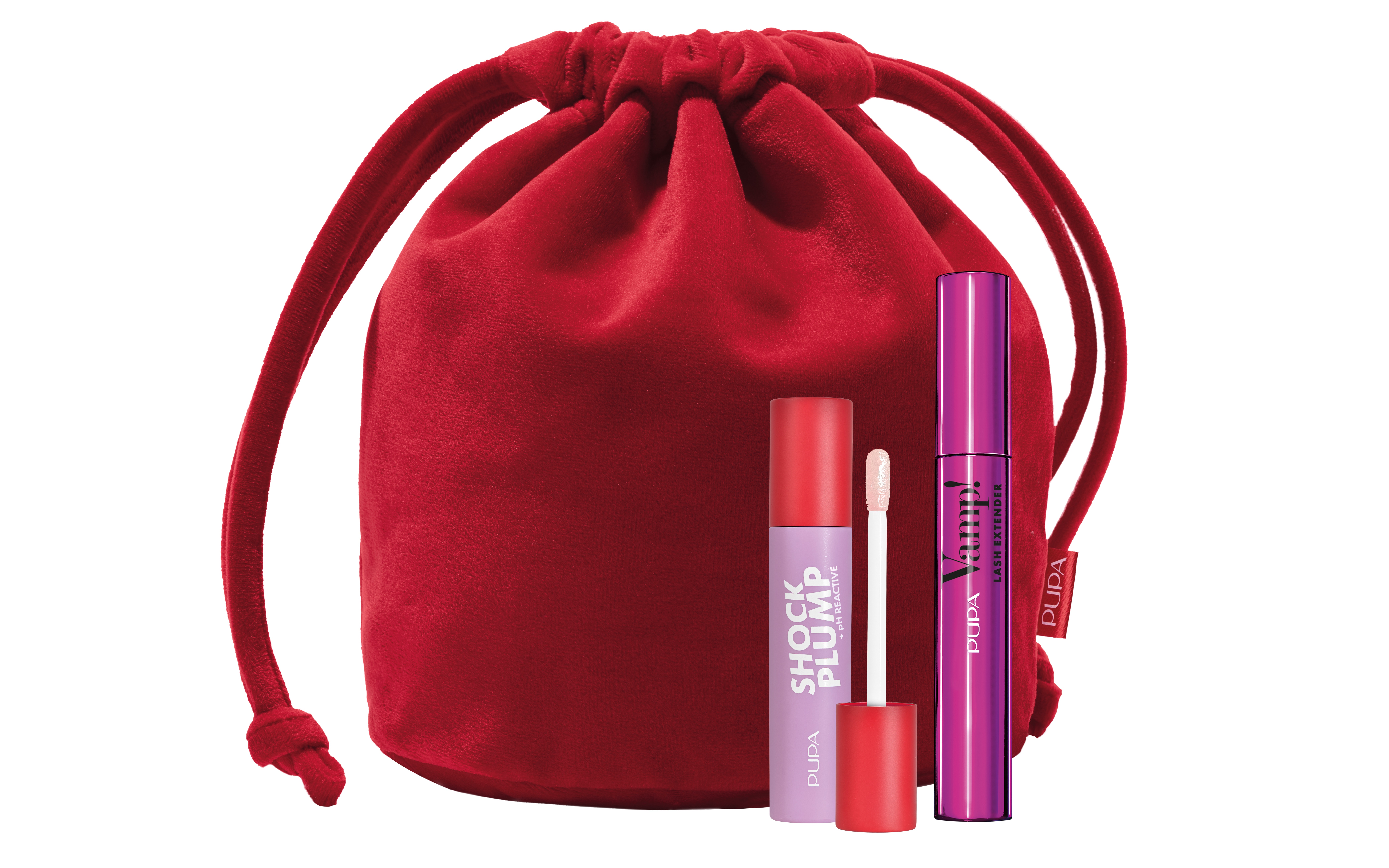 PUPA Vamp! Lash Extender Mascara + Shock Plump Lipgloss